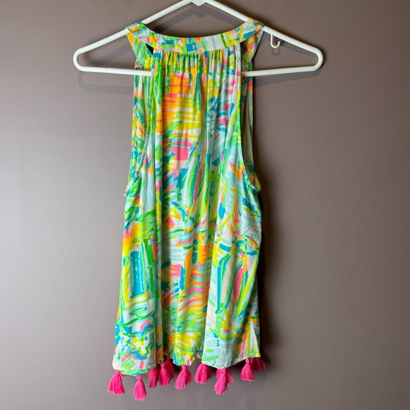 Lilly Pulitzer Sea Salt and Sun Roxi Top M 27124 - Picture 6 of 10
